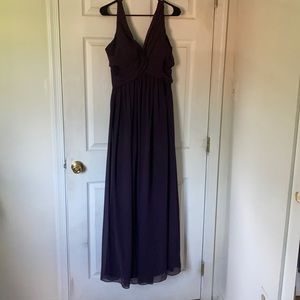 Bridesmaid Dress. Wine colored.